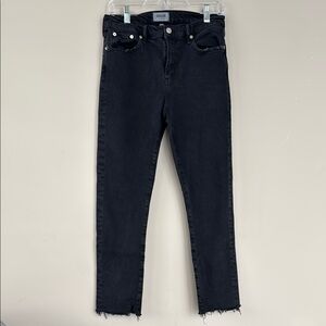 Agolde Women's Straight Leg Jeans - Black